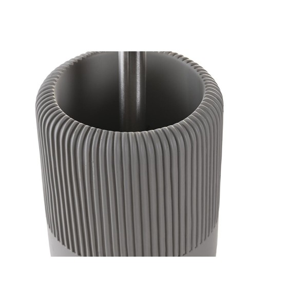 Vessaharja DKD Home Decor 11 X 11 X 36,5 CM Harmaa Sementti Ruostumaton teräs