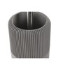 Щетка для унитаза DKD Home Decor 11 X 11 X 36,5 CM Серый Цемент Нержавеющая сталь