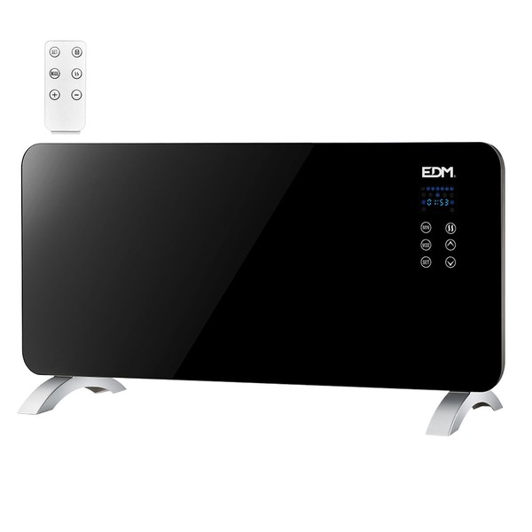 Elektroninen kiertoilmalämmitin EDM 07183 07183 Musta 2000 W