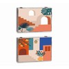 Decorative box DKD Home Decor Multicolour MDF Wood Modern Counter (2 Units)