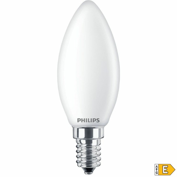 LED Spuldze Philips Svece E 6,5 W 60 W E14 806 lm 3,5 x 9,7 cm (4000 K)