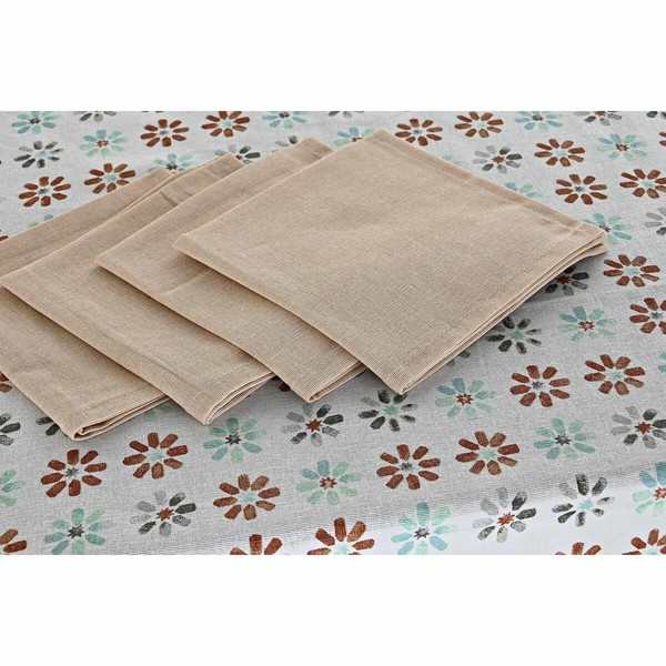 Pöytäliina ja lautasliinat DKD Home Decor 9 Kappaletta 2 osaa 150 x 250 x 0,5 cm Harmaa Taivaansininen
