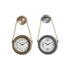 Sienas pulkstenis DKD Home Decor 28,5 x 8 x 50 cm Stikls Dzelzs Vintage (2 gb.)