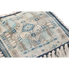 Fotelis DKD Home Decor Casablanca Mėlyna Kutai 40 x 40 x 40 cm
