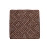 Tyynysuoja DKD Home Decor Ruskea Vinoneliö 50 x 1 x 50 cm