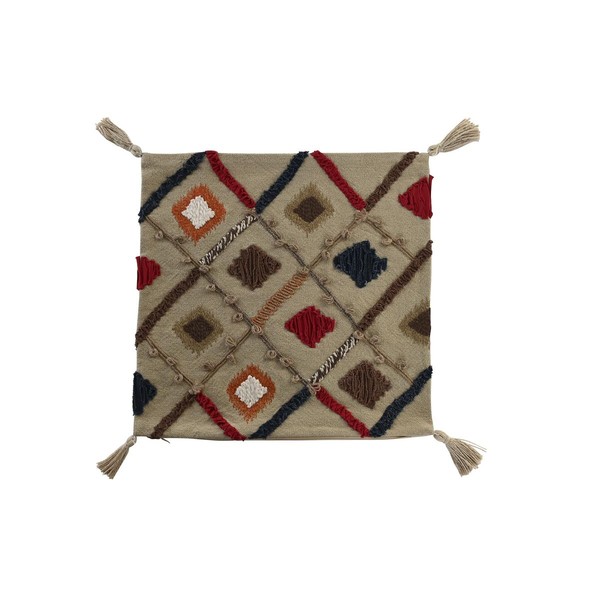Pagalvėlės užvalkalas DKD Home Decor Spalvotas Kutai 50 x 1 x 50 cm