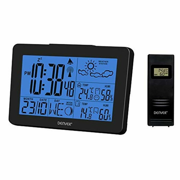 Multifunkcionāla Meteoroloģiskā Stacija Denver Electronics WS-530 Melns