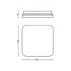 False ceiling Philips Mauve A+ 17 W 2000 Lm (4000 K)