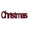 Decorative Figure Krist+ Christmas Red 11 x 2,5 x 36,5 cm