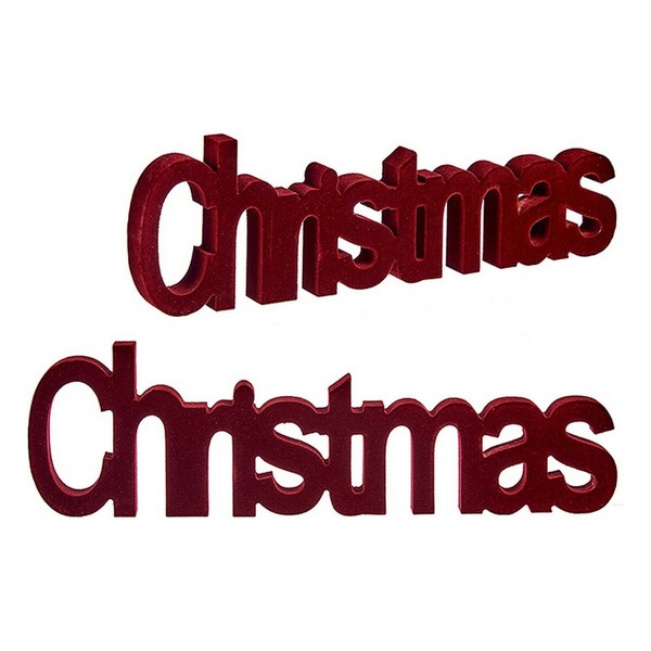 Dekoratyvinė figūrėlė Krist+ Christmas Raudona 11 x 2,5 x 36,5 cm