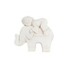 Decorative Figure DKD Home Decor White Elephant Oriental 44 x 22 x 40 cm