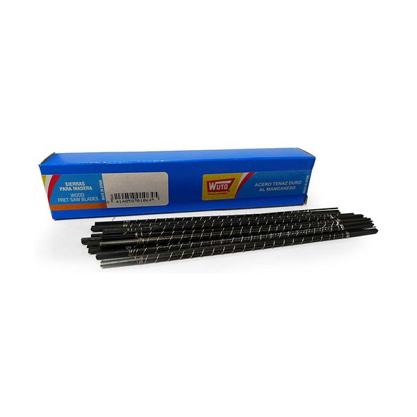 Saw Blade Wuto Marquetry 6/13 cm 20 tpi 144 Units