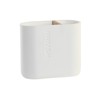 Hammasharjateline DKD Home Decor Valkoinen Luonnollinen Bambu polypropeeni 11,5 x 5,5 x 10,5 cm (12 osaa)