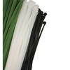 Nylon nippusiteet EDM 48300 Valkoinen Luonnollinen 380 x 4,8 mm 300 x 4,8 mm (100 osaa)
