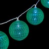 Wreath of LED Balls Krist+ Green 2 m Ø 5 cm