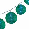 LED kamuoliukų vainikas Krist+ Žalia 2 m Ø 5 cm