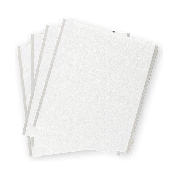 Felt Inofix White Synthetic 100 x 85 mm Adhesive