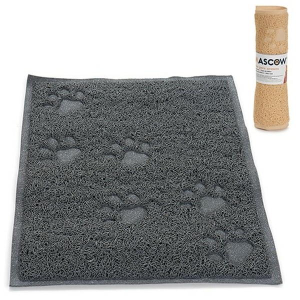 Suņu paklājs Mascow Bēšs Pelēks PVC 30 x 0,2 x 40 cm 5 x 30 x 5 cm (12 gb.)