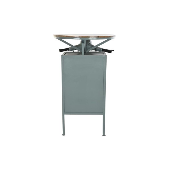 Galds DKD Home Decor Zils Brūns Zaļš Dzelzs Mango koks 116 x 72 x 110 cm