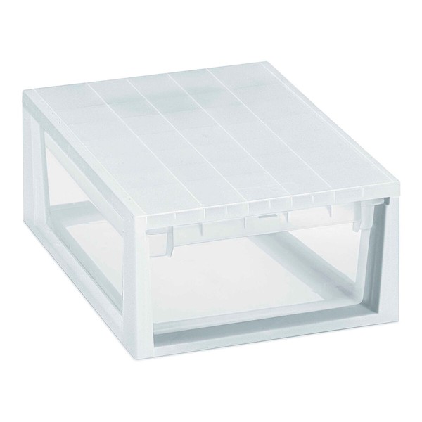 Lipasto Terry Light Drawer M Monikäyttöinen Läpinäkyvä (29,6 x 39 x 16 cm)