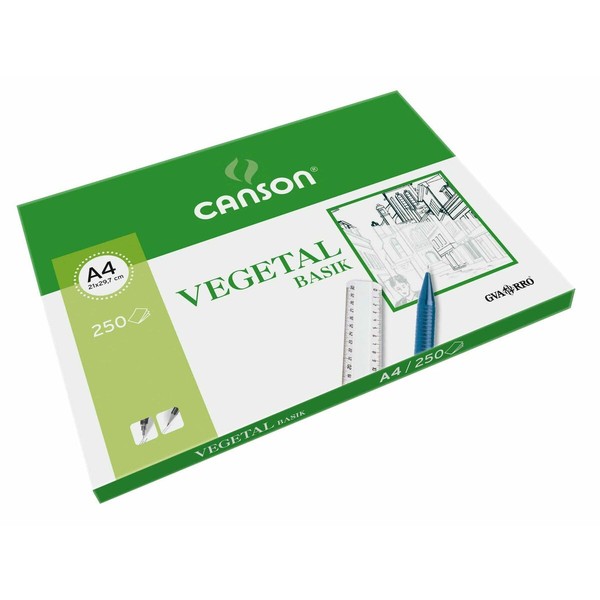 pauspapīrs Canson Basik A4 90 g/m² 210 x 297 mm