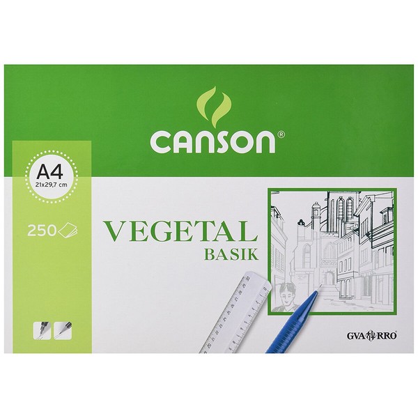 pauspapīrs Canson Basik A4 90 g/m² 210 x 297 mm