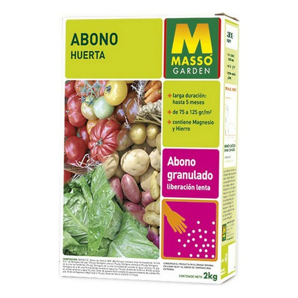 Неорганическое удобрение Massó овощи 2 Kg 2 L