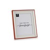 Photo frame Gift Decor White Red Crystal Plastic (6 Units)