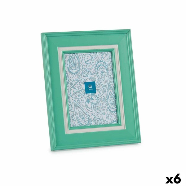 Kuvakehys Gift Decor Vihreä Kristalli Muovinen (6 osaa)