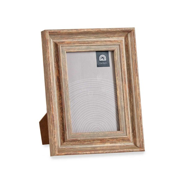 Photo frame Gift Decor Brown Bronze Wood Glass Crystal polystyrene Plastic (6 Units)