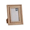 Photo frame Gift Decor Brown Bronze Wood Glass Crystal polystyrene Plastic (6 Units)