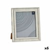 Фото рамка Gift Decor Коричневый Серебристый Деревянный Cтекло Стеклянный полистирол Пластик (6 штук)