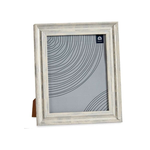 Photo frame Gift Decor Brown Silver Wood Glass Crystal polystyrene Plastic (6 Units)