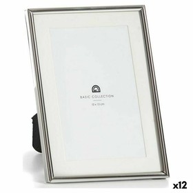 Foto rāmis Gift Decor Sudrabains Stikls Tērauds (12 gb.)