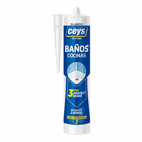 Silicone Ceys Triprotect White 280 ml