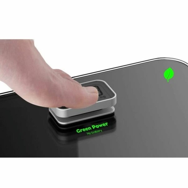 Digitālie vannas istabas svari Little Balance Kinetic Premium Melns