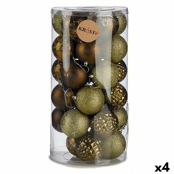 Set of Christmas balls Krist+ Green PVC (4 Units) | Buy online — Megaluks