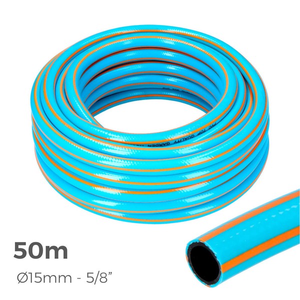 Шланг EDM 74082 PVC 5/8" Ø 20 mm профессиональный (50 m)