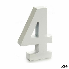 Cipari Pincello 4 Balts 2 x 16 x 14,5 cm (24 gb.)
