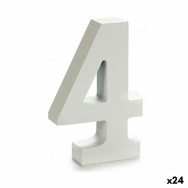 Cipari Pincello 4 Balts 2 x 16 x 14,5 cm (24 gb.)