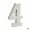 Cipari Pincello 4 Balts 2 x 16 x 14,5 cm (24 gb.)