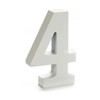 Cipari Pincello 4 Balts 2 x 16 x 14,5 cm (24 gb.)