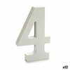 Cipari Pincello 4 Balts 1,8 x 21 x 17 cm (12 gb.)
