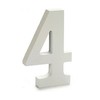 Numerot Pincello 4 Valkoinen 1,8 x 21 x 17 cm (12 osaa)