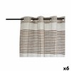 Verho Gift Decor Ruskea 140 x 0,1 x 260 cm 26,5 x 42 x 5 cm Raidat (6 osaa)