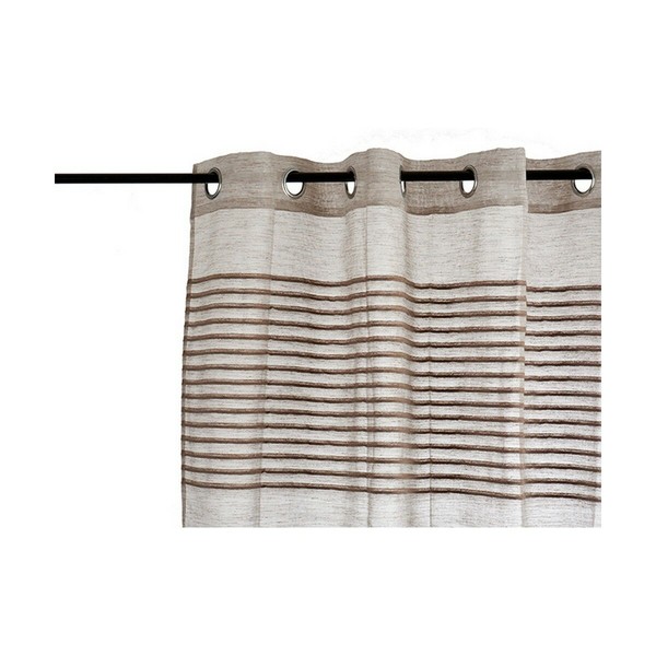 Verho Gift Decor Ruskea 140 x 0,1 x 260 cm 26,5 x 42 x 5 cm Raidat (6 osaa)