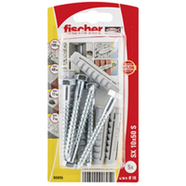 дюбеля и шурупы Fischer (5 штук)