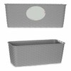 Sodinukas Stefanplast Pilka Plastmasinis 13 x 11 x 29 cm (12 vnt.)