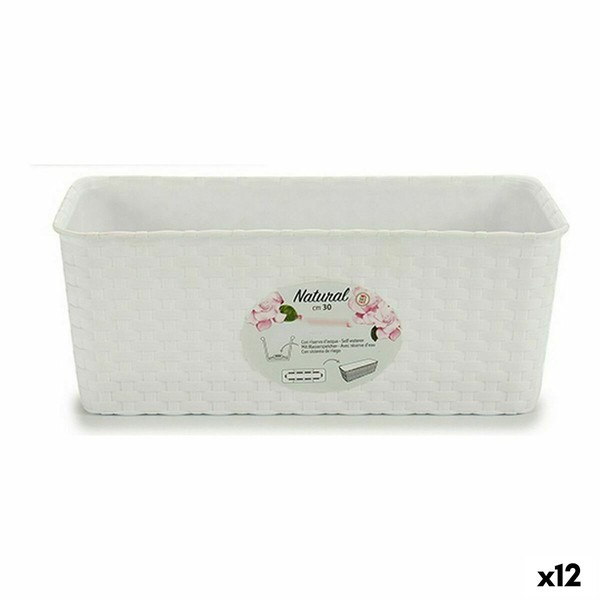 Sodinukas Stefanplast Balta Plastmasinis 13 x 11 x 28,5 cm 29 x 11 x 12,5 cm (12 vnt.)