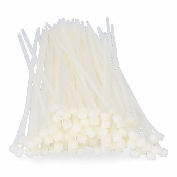 Nylon Cable Ties EDM 48303 White Natural 300 x 4,8 mm (100 Units)